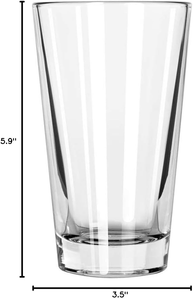 Tall Glass Tumbler Set (Set of 4) – Simple, Durable & Versatile